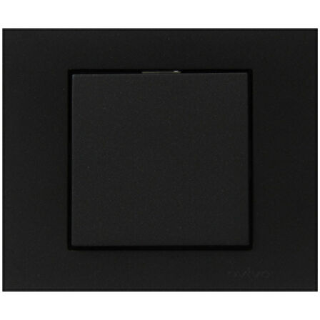 11 Adet Ovivo Grano Siyah Tekli Anahtar Çerçeve Dahil 11'li