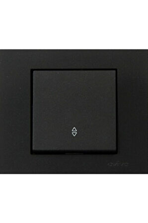 12 Adet Ovivo Grano Siyah Vavien Anahtar Çerçeve Dahil 12'li