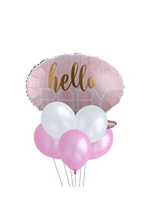 ÇITIPITISTORE Hoş Geldin Bebek & Baby Shower Partisi Balon Set