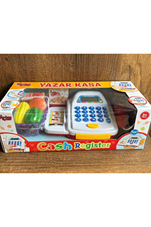 Vardem Işıklı Müzikli Yazar Kasa Süper Market Oyuncak Yazar Kasa