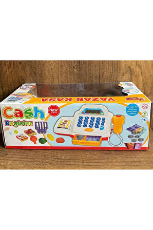 Vardem Işıklı Müzikli Yazar Kasa Süper Market Oyuncak Yazar Kasa