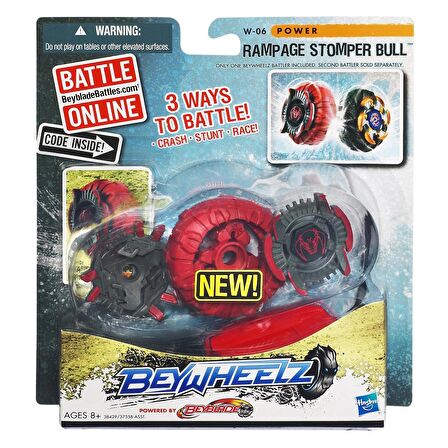 Orjinal Hasbro Beyblade Beywheelz Rampage Stomper Bull w-6