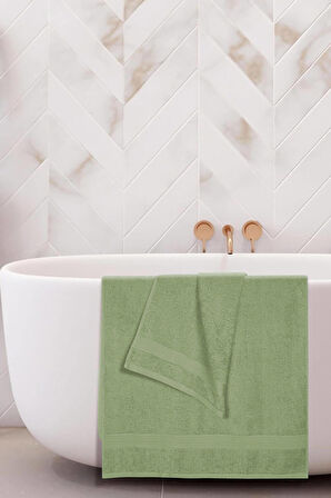 Kadın /erkek Banyo Ve Baş Havlusu Hamam Seti %100 Pamuklu |banyo Havlu Takımı
