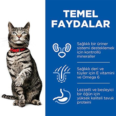 Hill's Science Plan Urinary İdrar Yolu Destekleyici Tavuklu 1.5 kg Yetişkin Kedi Maması