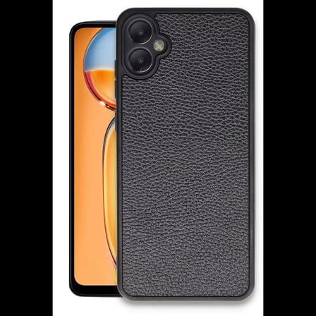 Samsung Galaxy A05 Kılıf Aras Deri Kapak - Siyah