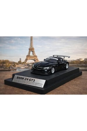 BMW Z4 GT3 DİECAST MODEL ARABA BMW SPOR 1:26 ÖLÇEK KUTULU ARABA