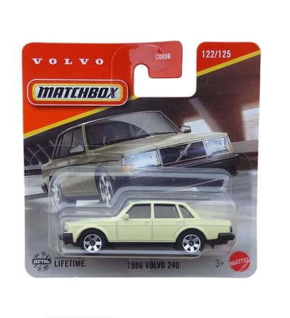 Matchbox - 1986 Volvo 240 (1/64) 2025 Case