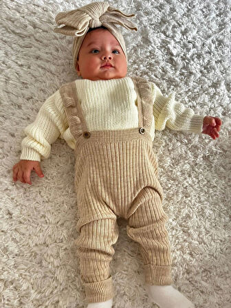  TRİKO KAZAK SLOPET BANDANA 3 LÜ TAKIM