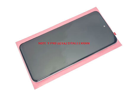 Xiaomi Redmi NOTE 9 PRO Lcd Ekran Dokunmatik Orijinal (Full ÇITALI BEYAZ)