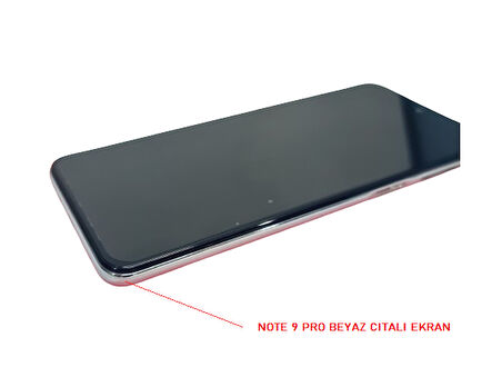 Xiaomi Redmi NOTE 9 PRO Lcd Ekran Dokunmatik Orijinal (Full ÇITALI BEYAZ)