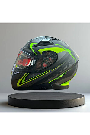 Apex Road Trıp Dull Black Neon Green