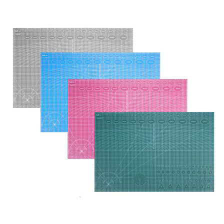 A1 Kesme Matı Patchwork - Cutting Mat - Kesim Altlığı - Kesim Tablası - 90x60cm - Yeşil 