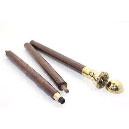 STARSTUFFS Pirinç Pusulalı Baston 