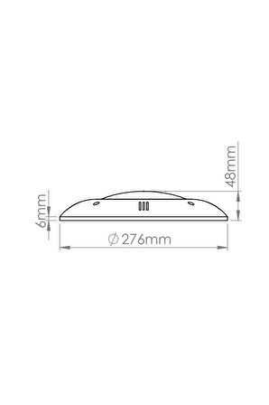 4 Adet 30 Watt Smd Led Mavi Sıva Üstü Havuz Lambası 12 Volt