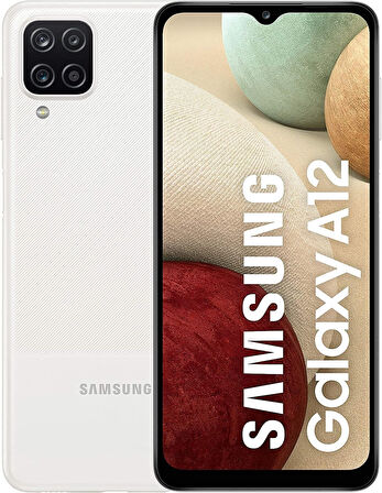 Samsung Galaxy A12 64 GB Beyaz YENİLENMİŞ ÜRÜN (Sıfır gibi)