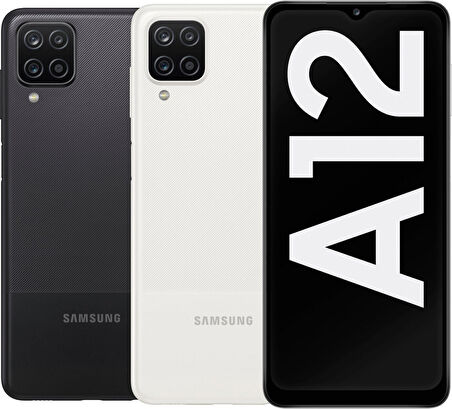 Samsung Galaxy A12 64 GB Beyaz YENİLENMİŞ ÜRÜN (Sıfır gibi)