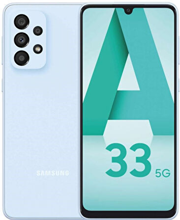 Samsung Galaxy A33 5G Blue 128 GB 8 GB Ram YENİLENMİŞ ÜRÜN (Sıfır Gibi) 