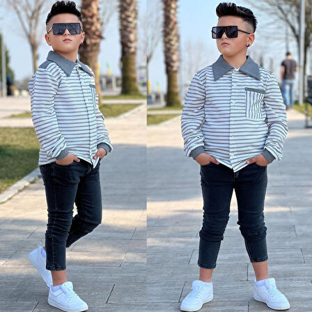 Bayrama Özel Şıklık: Erkek Çocuk Kombini I Minik Beylere Bayram Şıklığı! I Erkek Çocuk Gömlek