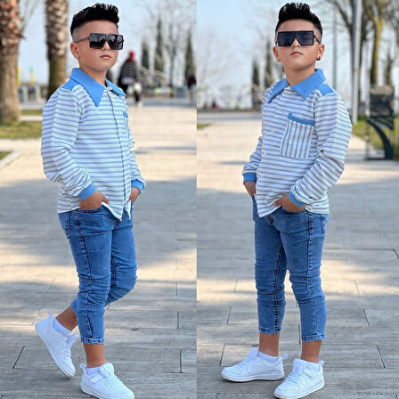 Bayrama Özel Şıklık: Erkek Çocuk Kombini I Minik Beylere Bayram Şıklığı! I Erkek Çocuk Gömlek