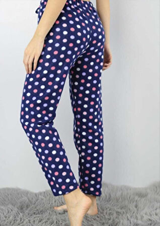 Cepsiz Kışlık Polar Kadın Pijama Altı Tek Alt je15