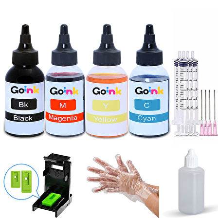 Canon Pixma MG3550 Uyumlu Kartuş Dolum Seti
