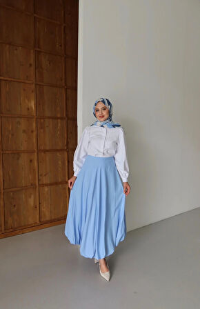 Bella Fermuarlı Etek TNS-4359