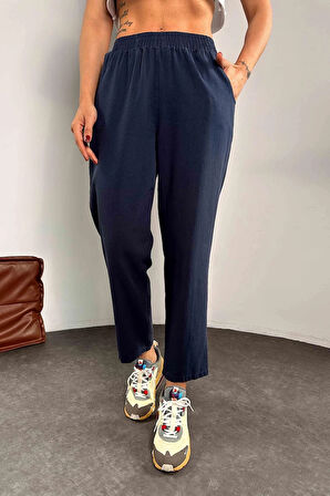 Elisora Yüksek Bel Gabardin Pantolon TNS-4361