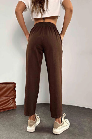 Elisora Yüksek Bel Gabardin Pantolon TNS-4361