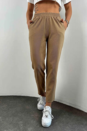 Elisora Yüksek Bel Gabardin Pantolon TNS-4361