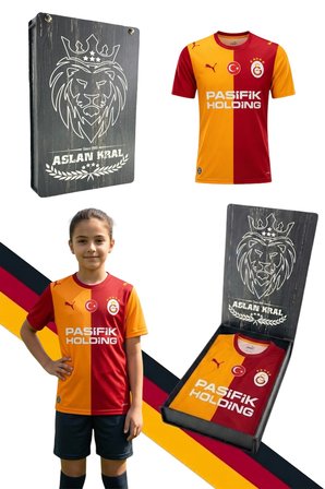 GS FRM 044 784994 GALATASARAY ORJİNAL LİSANSLI PUMA 26/27 İÇ SAHA PARÇALI ÇOCUK  FORMA  LAZER KUTULU