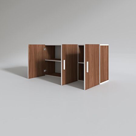 Kenzlife hazır mutfak dirca22 cvz 060*120*22 mutfak banyo dolabı kapaklı raflı