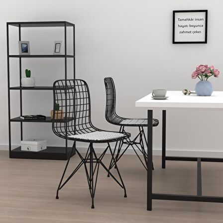 Knsz kafes tel sandalyesi 1 li mazlum syhtalen ofis cafe bahçe mutfak
