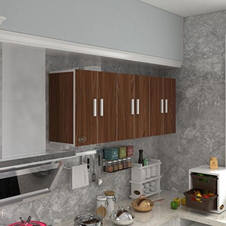 Kenzlife hazır mutfak zanobi cvz 060*180*32 mutfak banyo dolabı kapaklı raflı