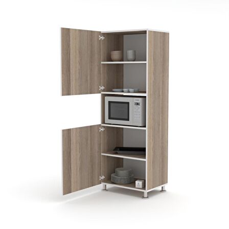 Kenzlife fırın dolabı fadime crd 185*66*45 mutfak banyo kiler ofis