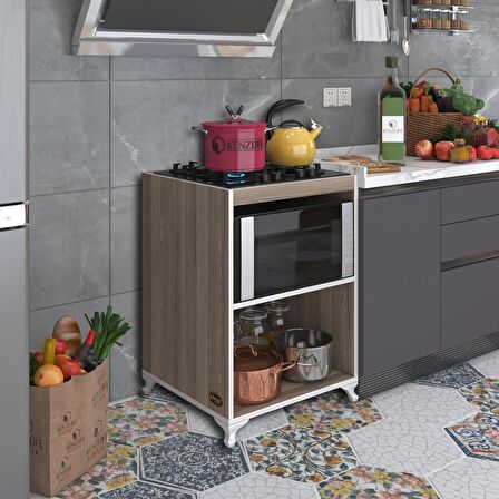 Kenzlife ocak dolabı figen crd 85*60*57 mutfak modül mini fırın  ankastre ocak için