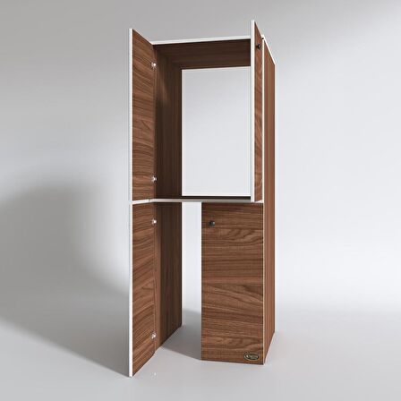Kenzlife çamaşır-kurutma makinesi dolabı kapaklı jelena cvz 180*70*60 banyo çift katlı arkalıksız