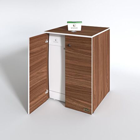 Kenzlife bulaşık&çamaşır&kurutma makinesi dolabı kapaklı nurten cvz 90*70*60 banyo ofis
