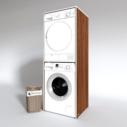 Kenzlife çamaşır-kurutma makinesi dolabı zakhar cvz 180*70*60 banyo kapaksız arkalıksız