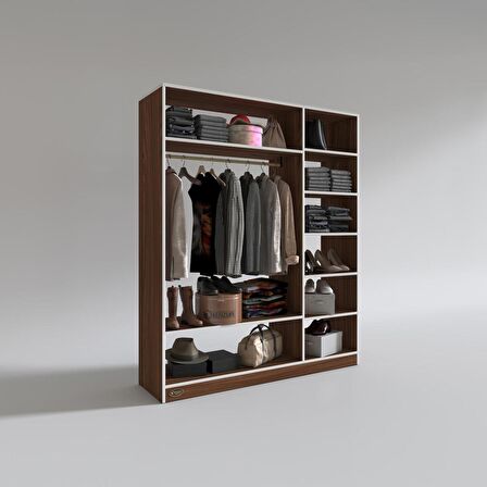 Kenzlife giysi dolabı dursun 180*150*40 cvz gardırop