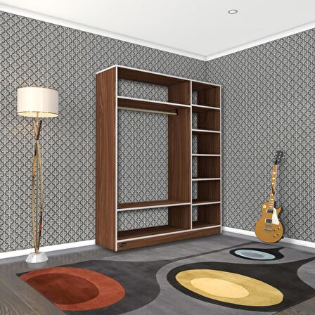 Kenzlife giysi dolabı dursun 180*150*40 cvz gardırop