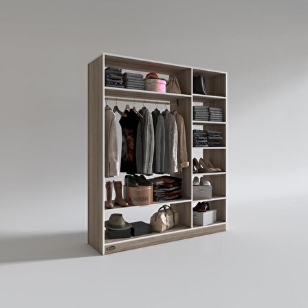Kenzlife giysi dolabı dursun 180*150*40 crd gardırop