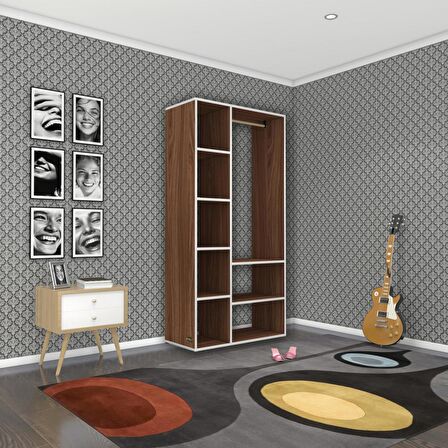 Kenzlife giysi dolabı hüsamettin 180*090*40 cvz gardırop