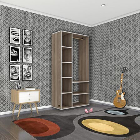 Kenzlife giysi dolabı hüsamettin 180*090*40 crd gardırop