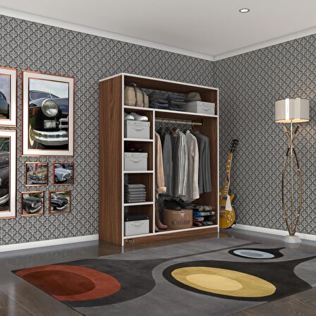 Kenzlife giysi dolabı necmettin 150*120*40 cvz gardırop
