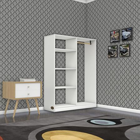 Kenzlife giysi dolabı taci 120*090*30 byz gardırop