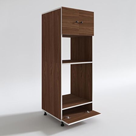 Kenzlife fırın dolabı halide cvz 162*60*56 mutfak kapaklı ayaklı banyo kiler ofis