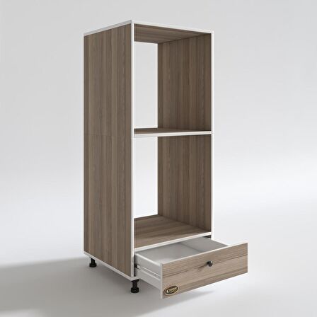 Kenzlife fırın dolabı naime crd 145*60*56 mutfak çekmeceli ayaklı banyo kiler ofis