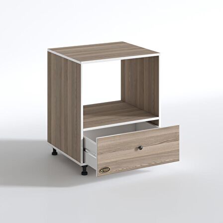 Kenzlife ocak dolabı nevresel crd 85*70*60 XLARGE çekmeceli hazır mutfak klasik setüstü ocak için sabit tabla