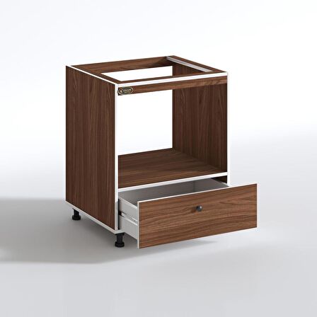 Kenzlife ocak dolabı piraye cvz 85*70*60 XLARGE çekmeceli hazır mutfak ankastre gömme ocak için