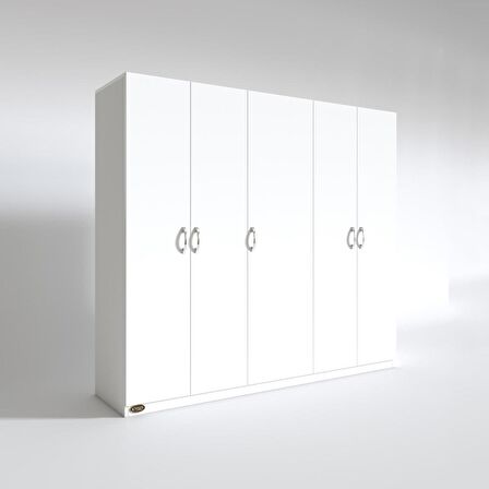 Kenzlife gardırop 5 kapılı horozibiği 180*200*52 byz XLARGE kapaklı gardolap dolap